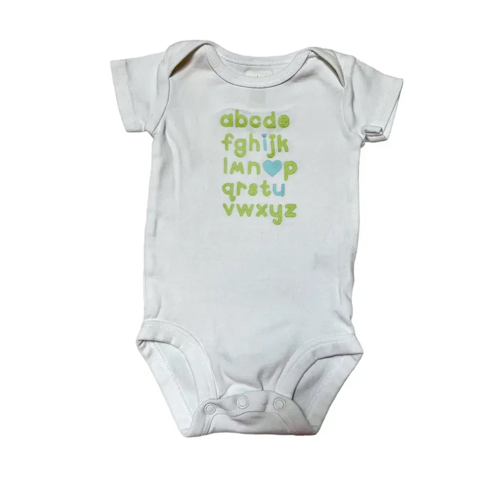 Carter's ABC I Love You Bodysuit Size NB